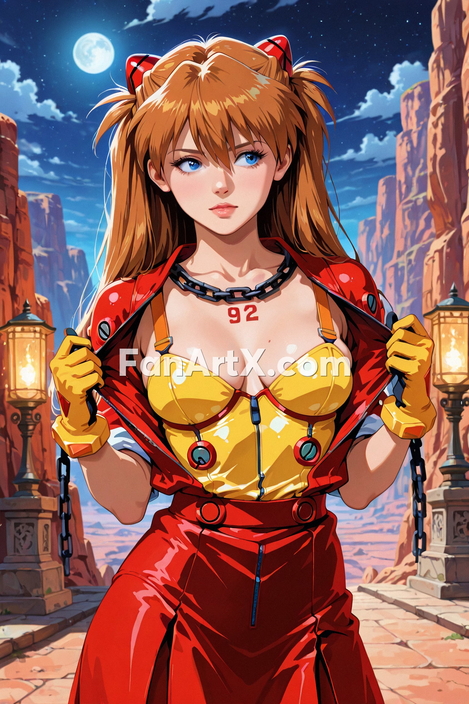 Asuka Langley Soryu fanart - Neon Genesis Evangelion Character 1018372